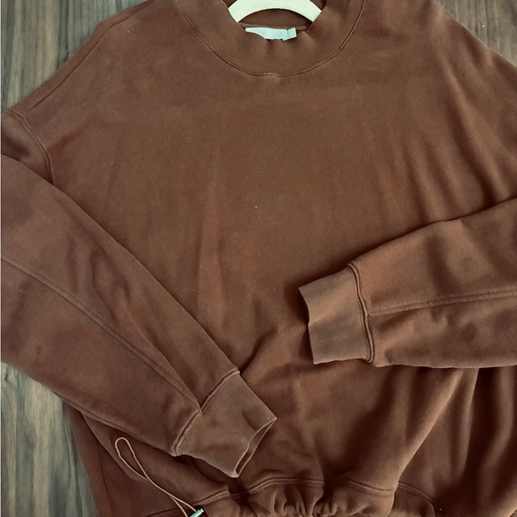 Vince Tops - Vince Women's Brown Sweatshirt